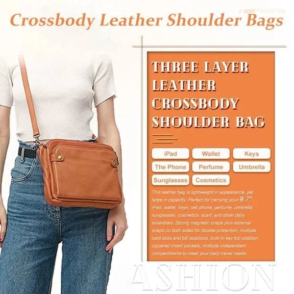 Aria™ Masterpiece | Classic Shoulder Leather Bag