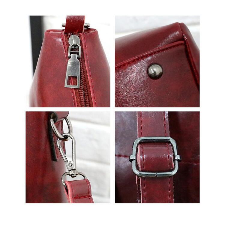 Riley™ - Vintage Soft 4-Piece Leather Bag Set