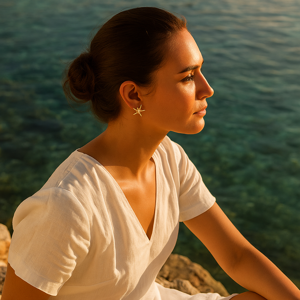 Coralia | Starfish Earrings