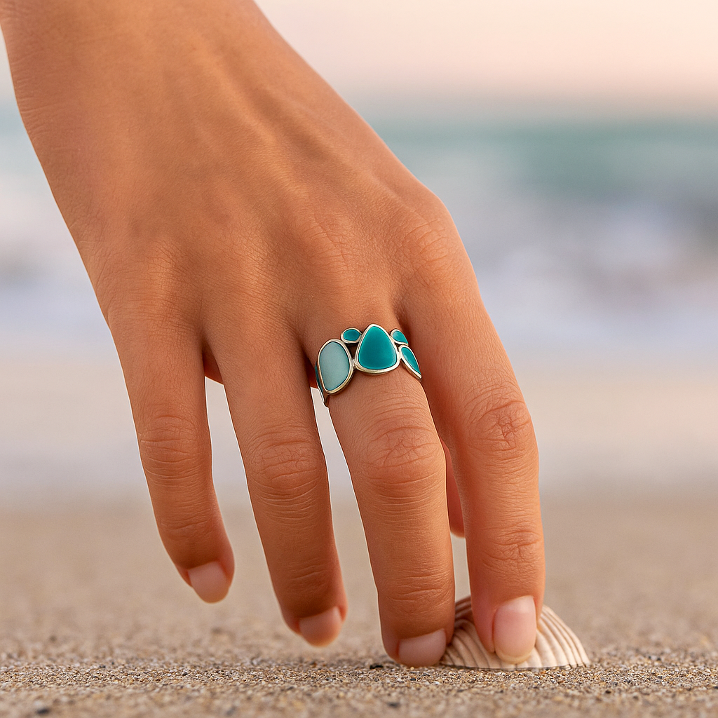 Elenia | Ocean Drops in 925 Silver