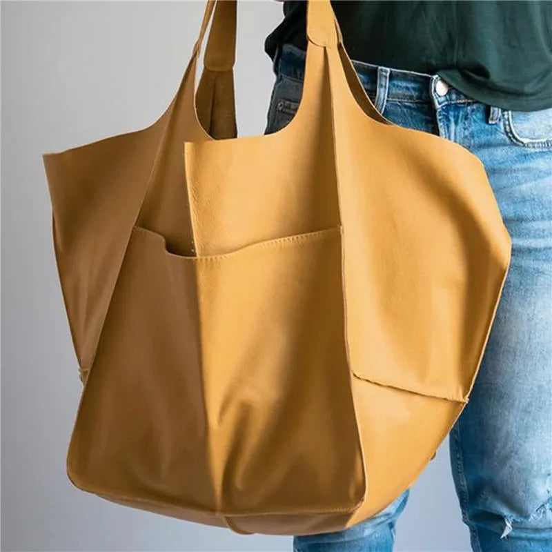 Scarlett™ Luxe Grandeur | Soft shoulder Leather bag