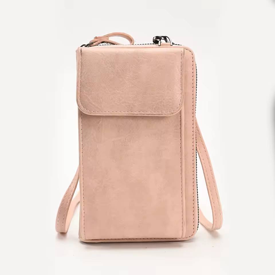 Grace™ Chic Compact | Classic Leather Handbag