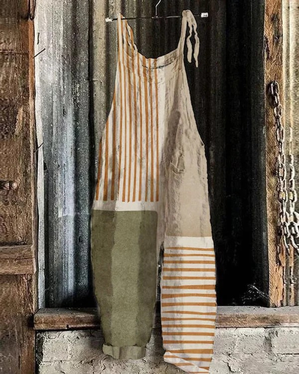 Vintage Wide-Leg Overall - Effortless Style & All-Day Comfort for Women