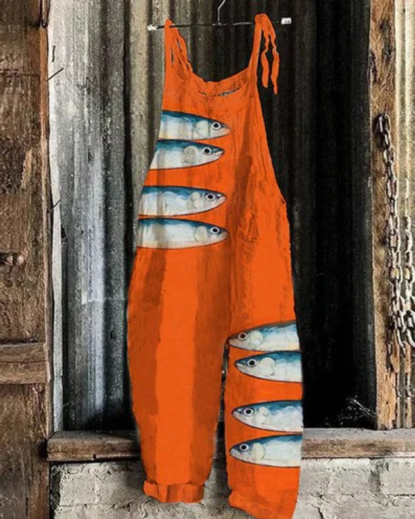 Vintage Wide-Leg Overall - Effortless Style & All-Day Comfort for Women