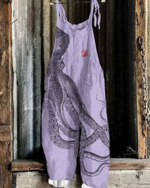 Women's Overall - Elegant Wide Leg Design for Comfort & Style