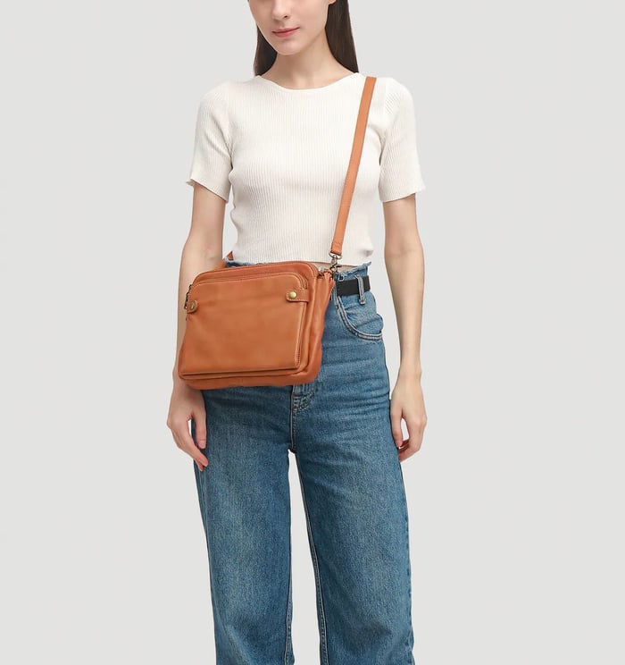 Aria™ Masterpiece | Classic Shoulder Leather Bag