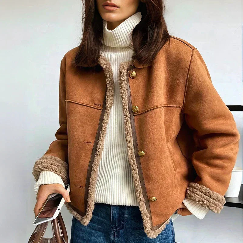 Isadora™ | Buttoned Winter Jacket