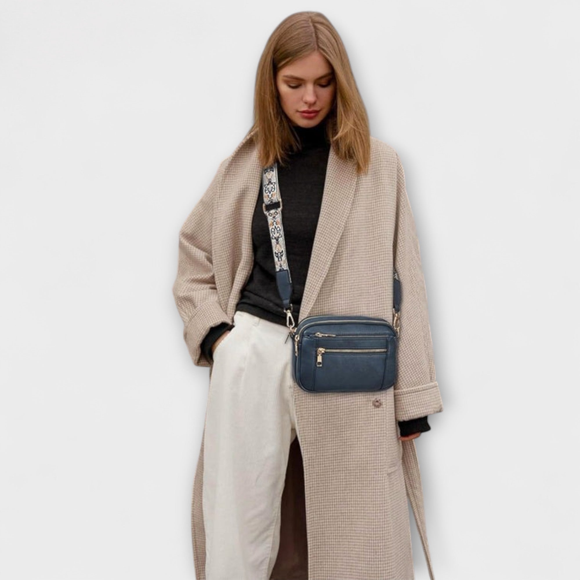 Erica | Elegant Leather Shoulder Bag