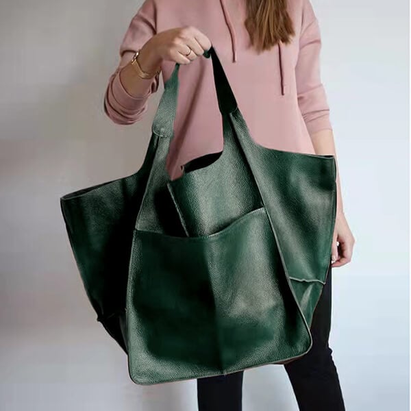 Scarlett™ Luxe Grandeur | Soft shoulder Leather bag