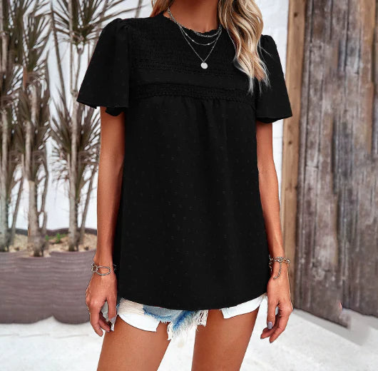 Janeth | Lace Crochet Blouse