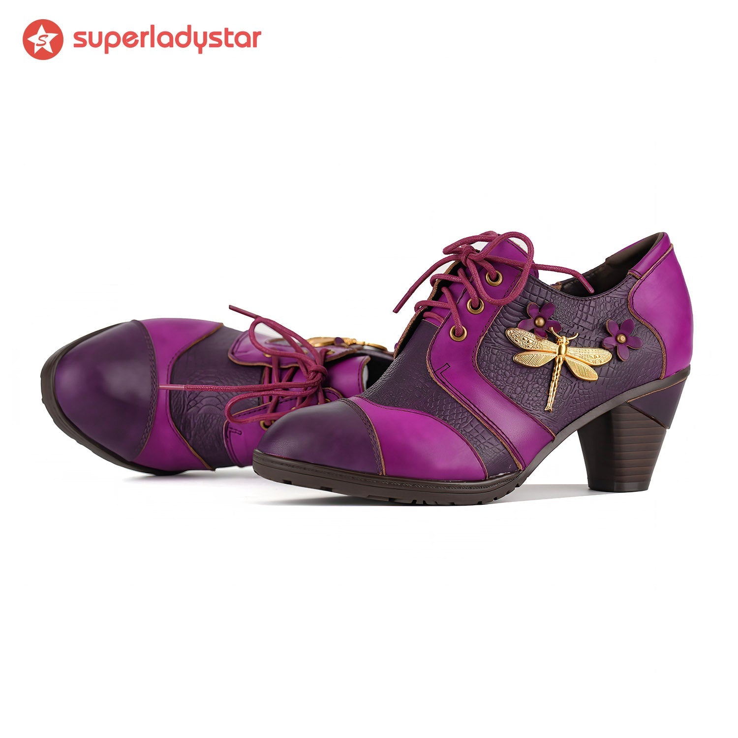 Vintage Dragonfly Elegance Pumps