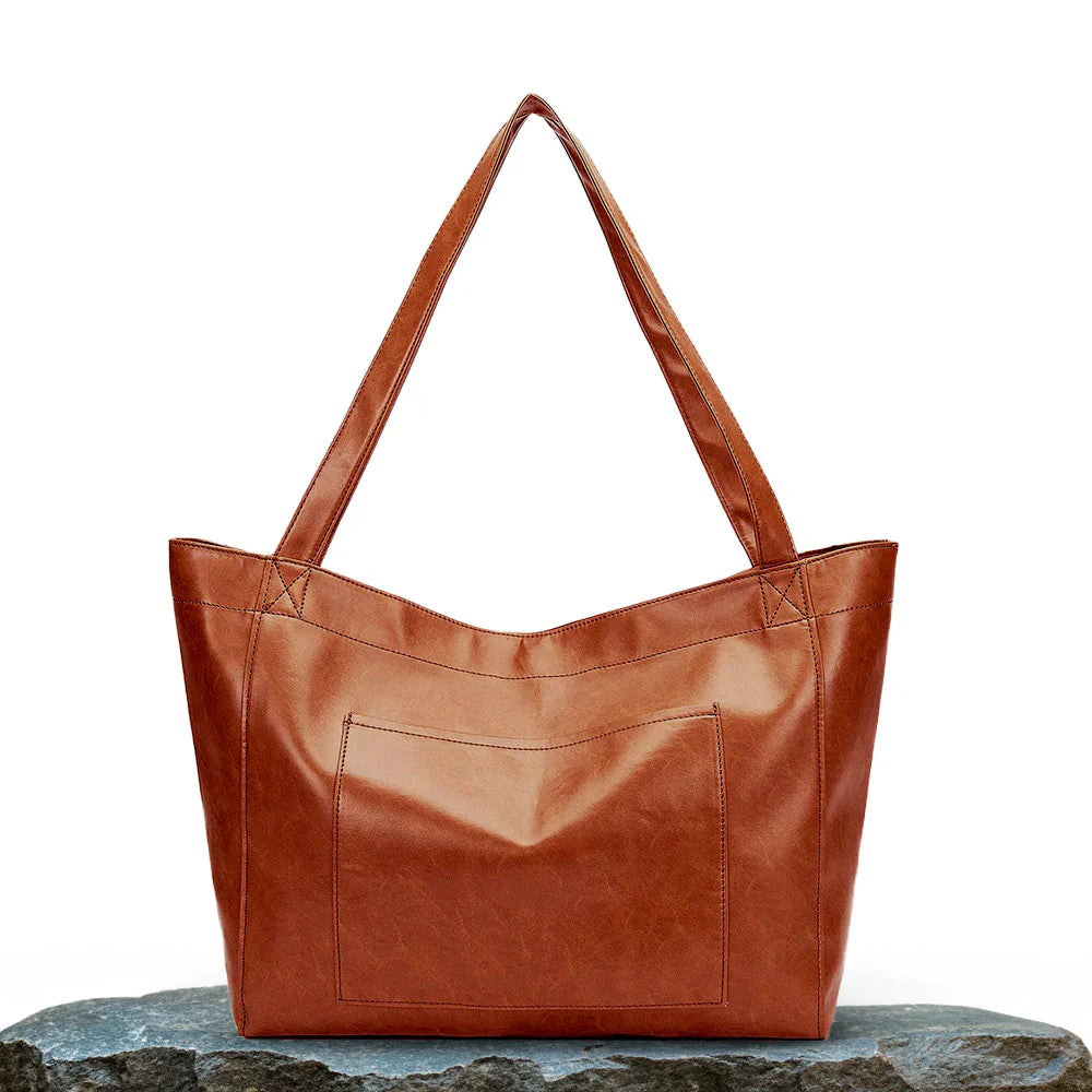 Aurora’s Charm | Vintage Shoulder Leather Bag