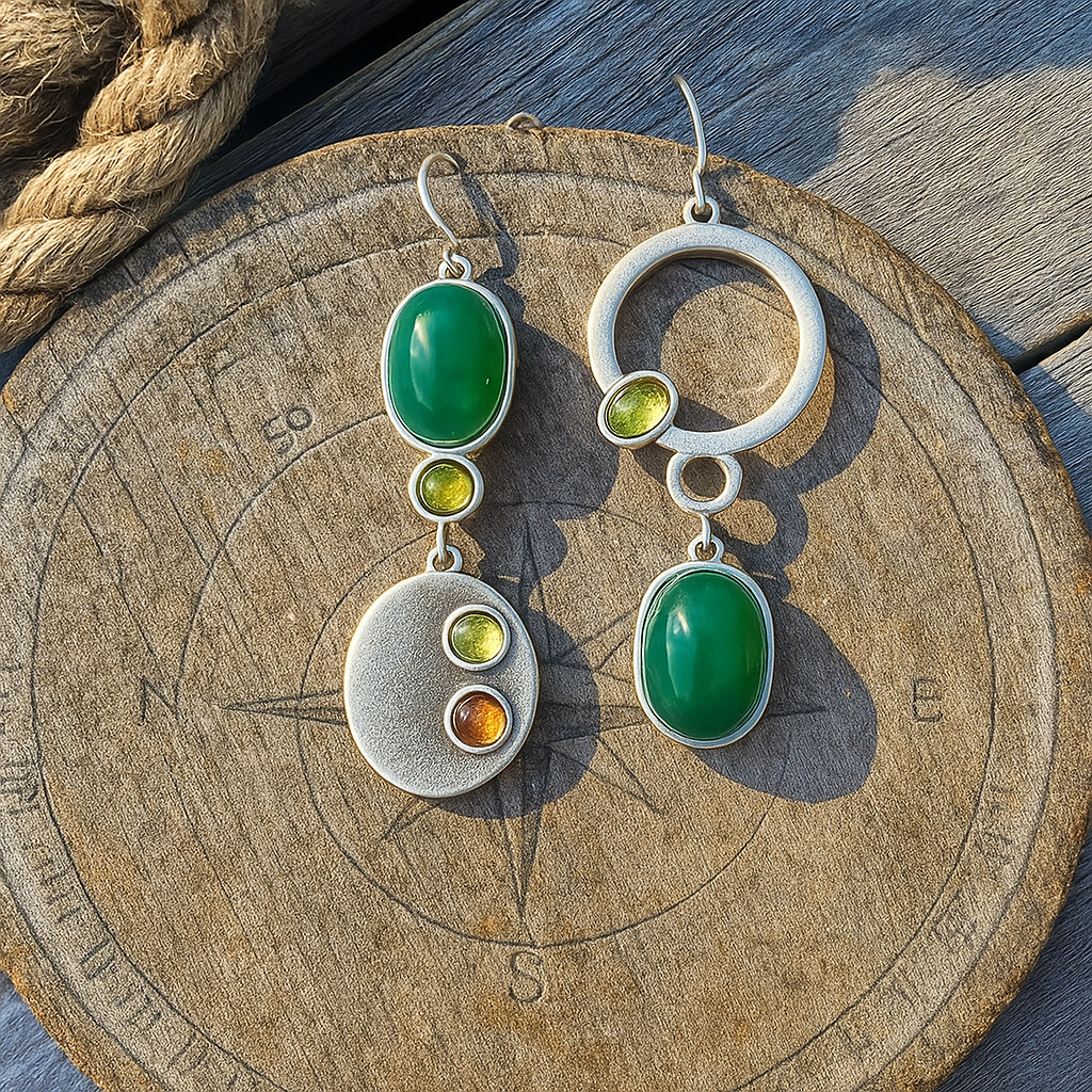 Bonny | Silver Drop Earrings
