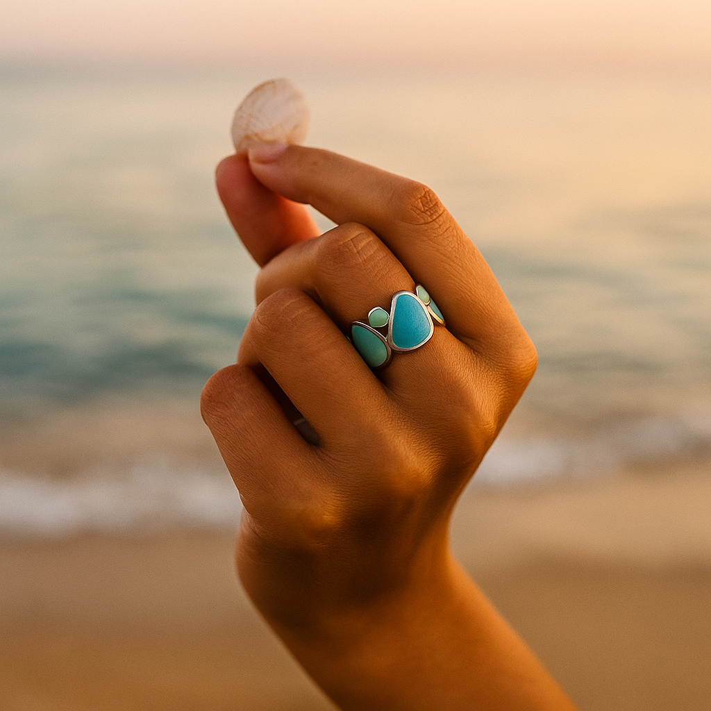 Elenia | Ocean Drops in 925 Silver