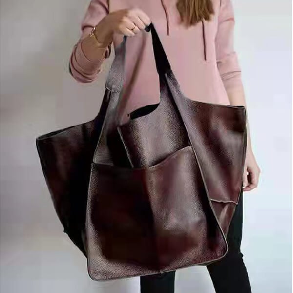 Scarlett™ Luxe Grandeur | Soft shoulder Leather bag