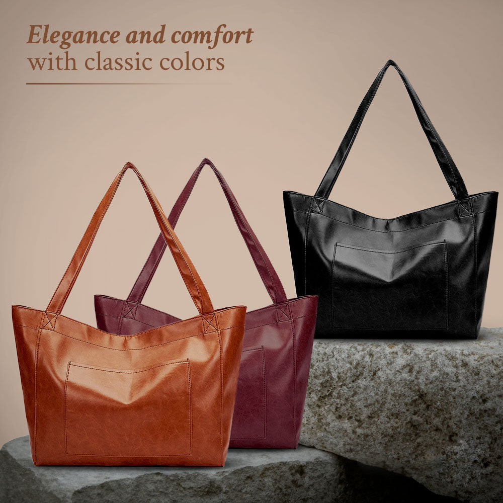 Aurora’s Charm | Vintage Shoulder Leather Bag
