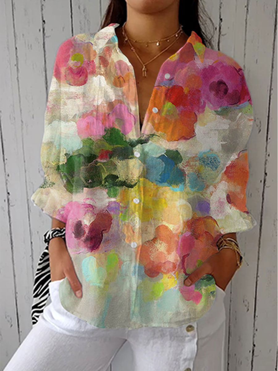 Ella | Soft Bloom Shirt