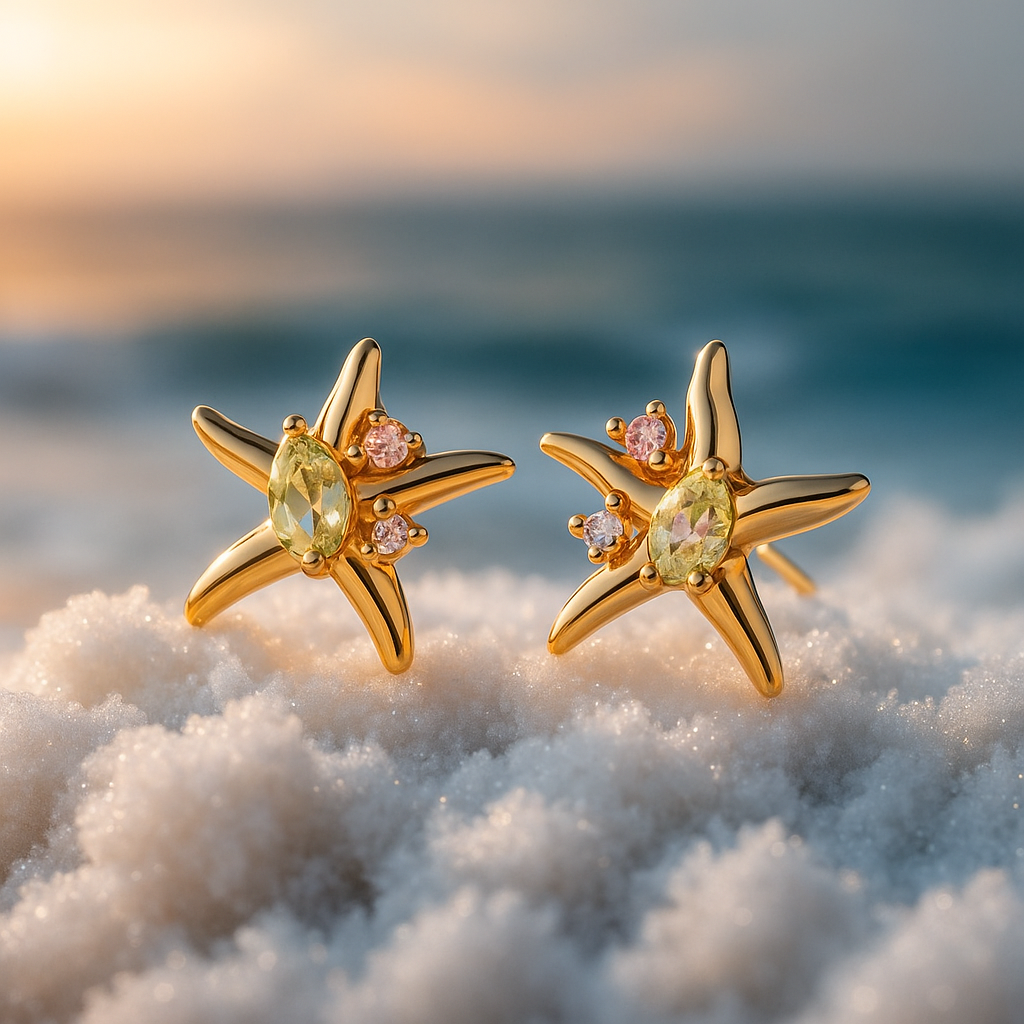 Coralia | Starfish Earrings