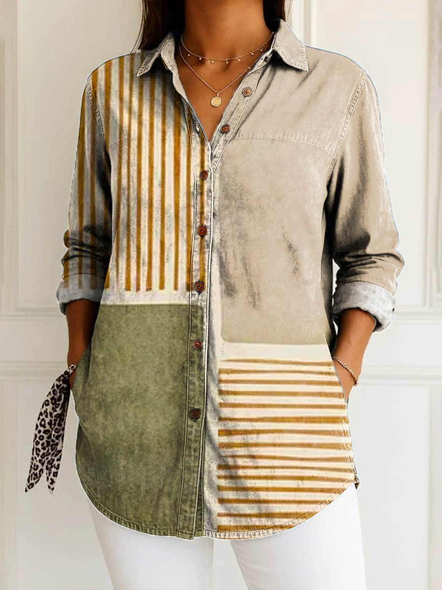 Malou | Earthline Contrast Shirt