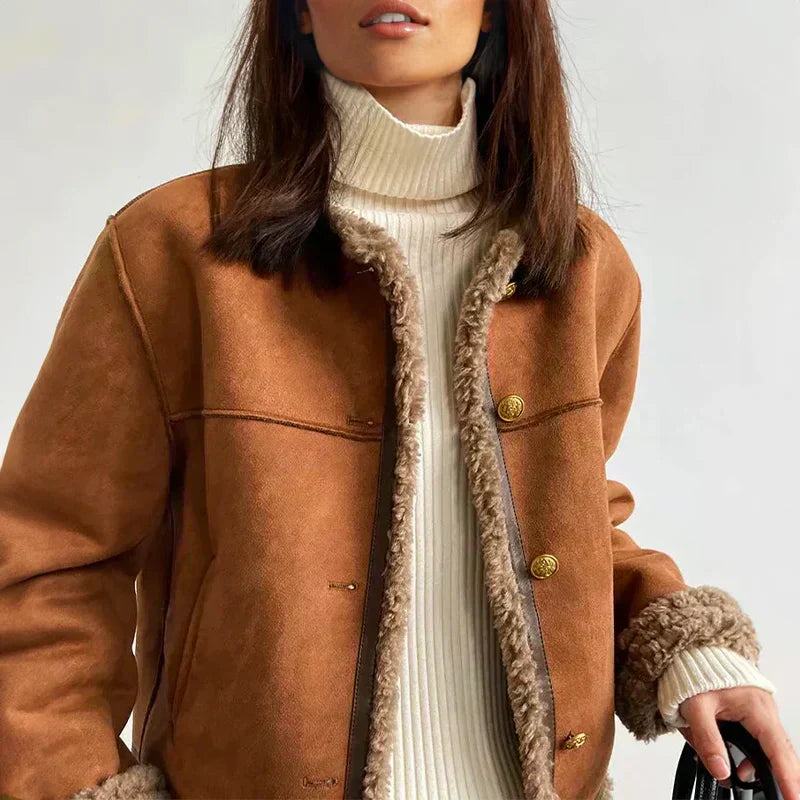 Isadora™ | Buttoned Winter Jacket