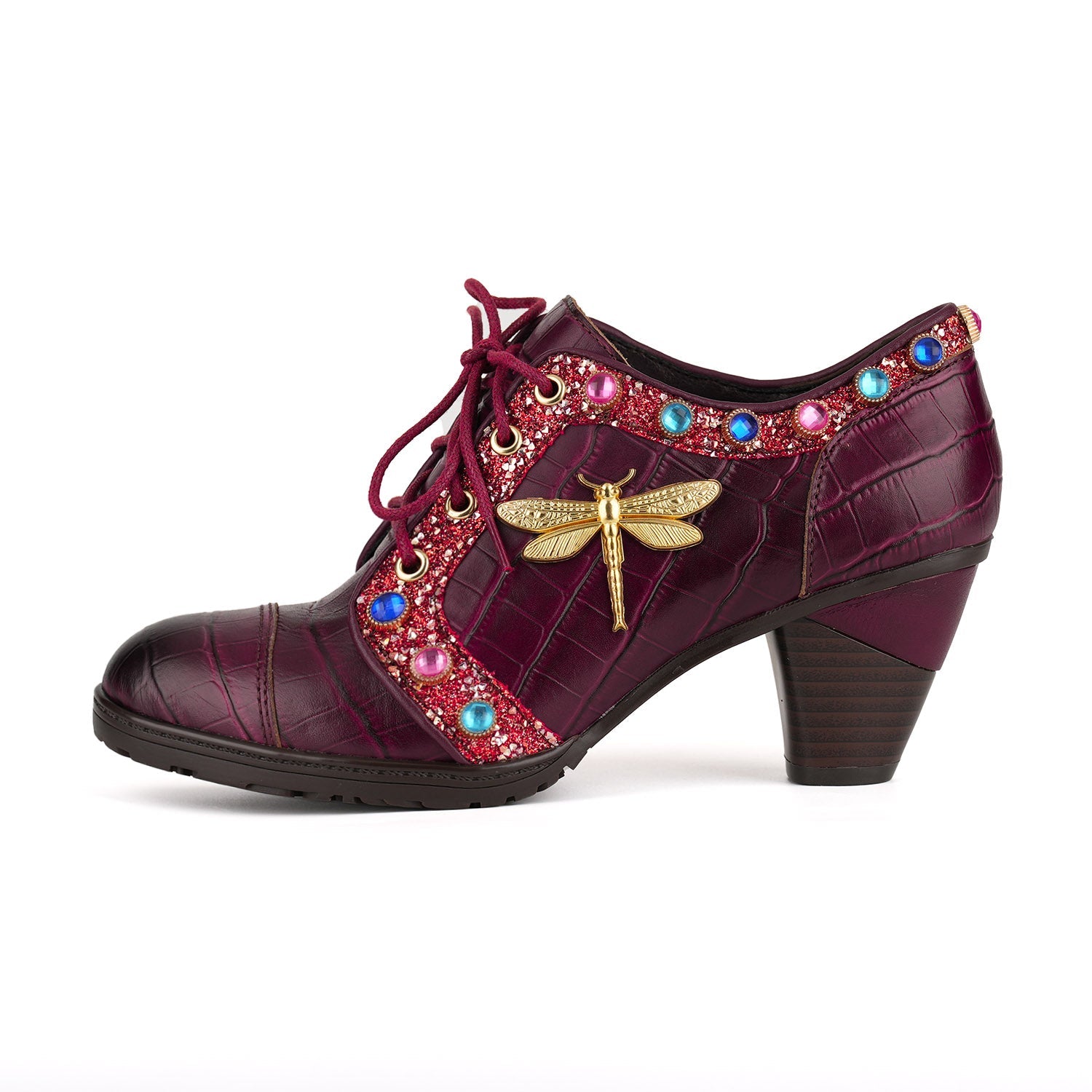 Vintage Dragonfly Elegance Pumps