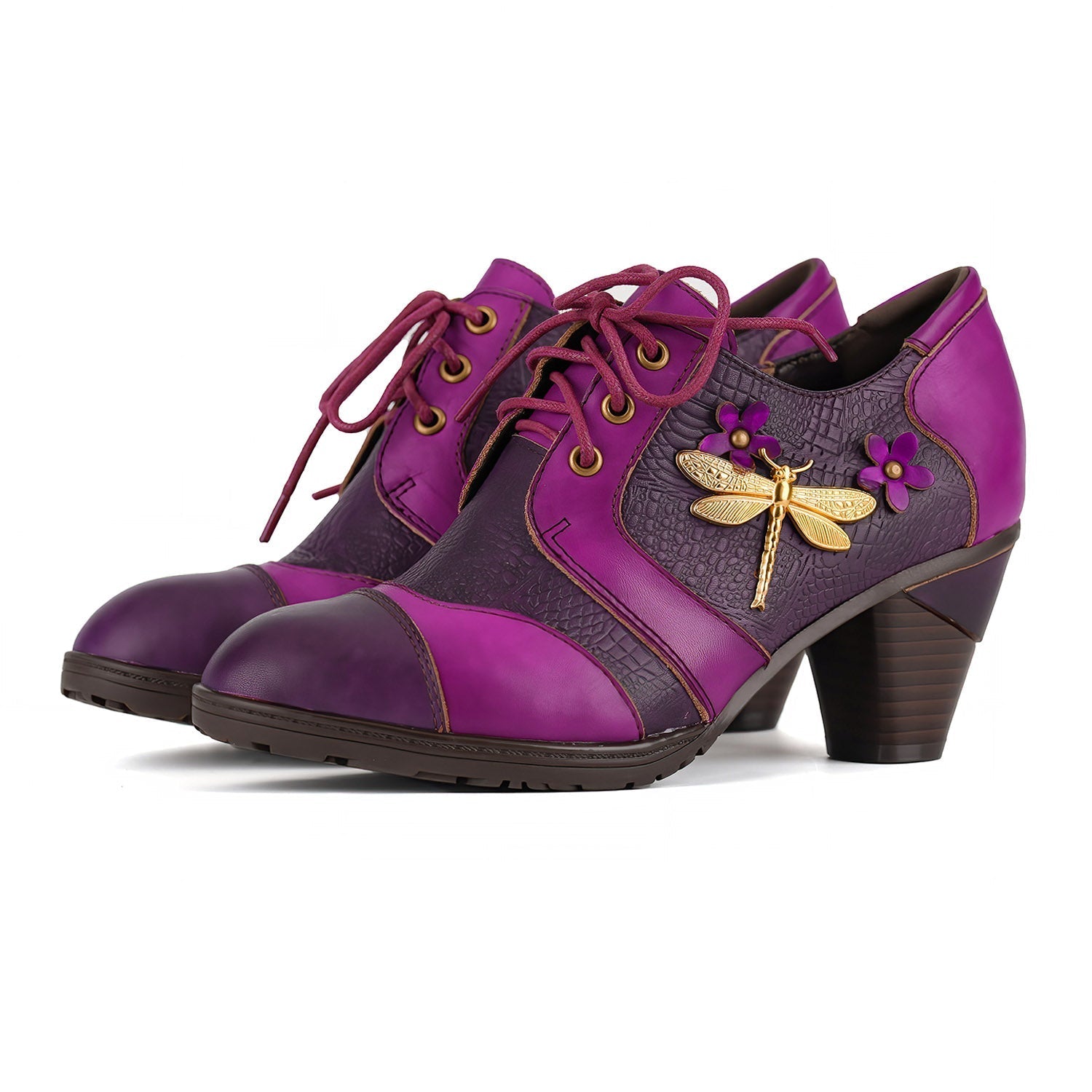 Vintage Dragonfly Elegance Pumps