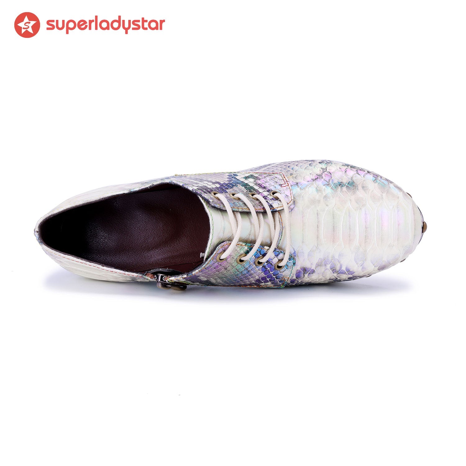 Iridescent Bloom Oxford Pumps